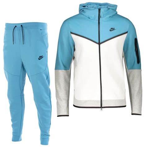 nike tech fleece grijs blauw|nike tech fleece.